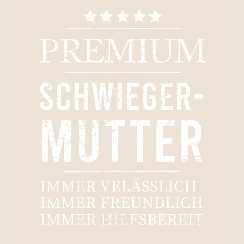 Premium Schwieger-Mutter - Sterne der Liebe