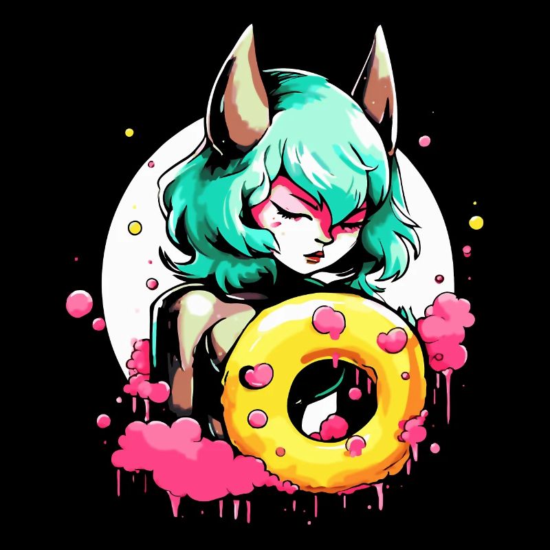 The she-devil of the glazed donut