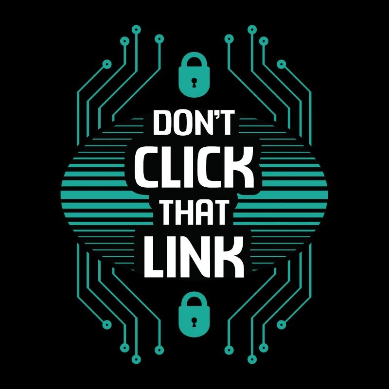 Cybersecurity Don't Click That Link Programming