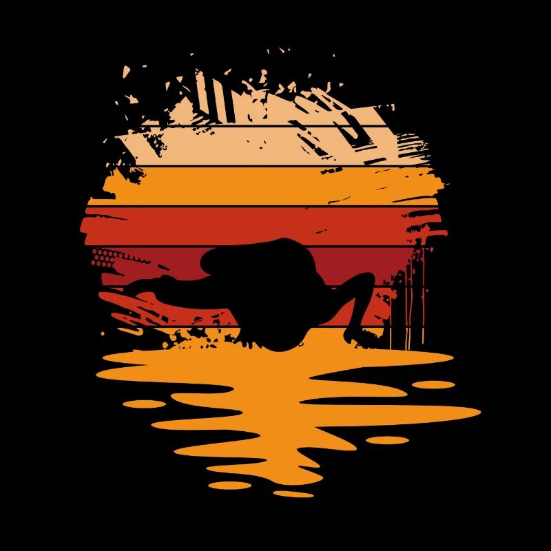Capoeira Retro Sunset