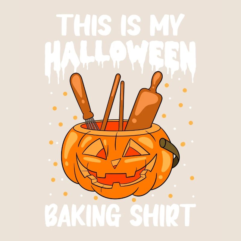 Bäcker Halloween Geschenke Konditor
