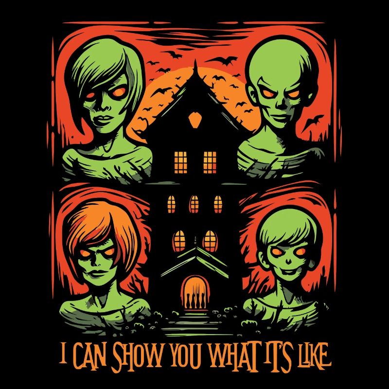 La maison hantée d’Halloween d’horreur