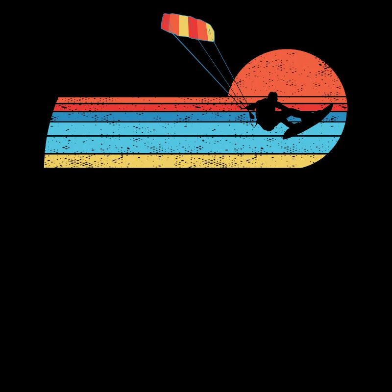 Kitesurf Kiteboard Kitesurfen Kite-Surf Vintage