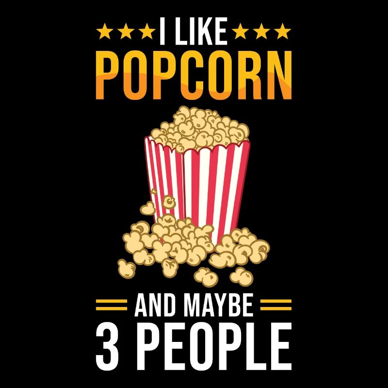 Popcorn amant cadeau drôle pop-corn