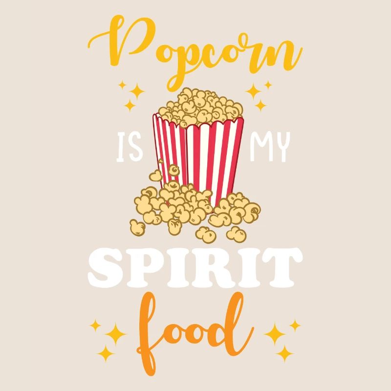 Popcorn Lover Gift Funny Popcorn
