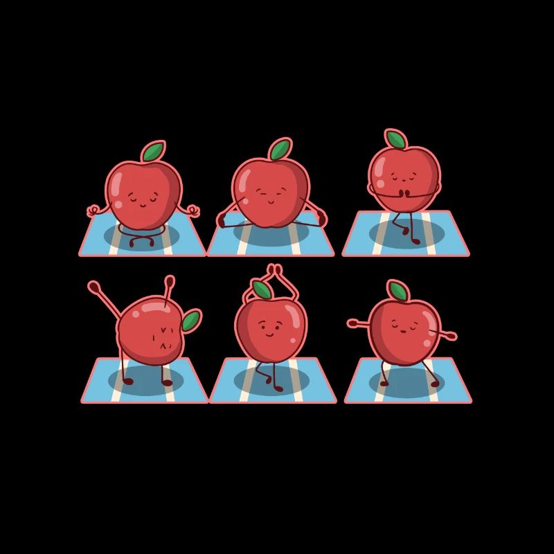 Apfel Yoga