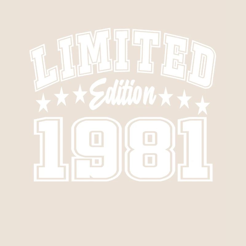 Édition limitée 1981