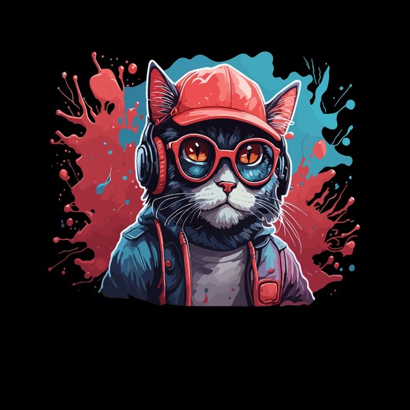 Chat Animal Art I Cool Chat Mignon