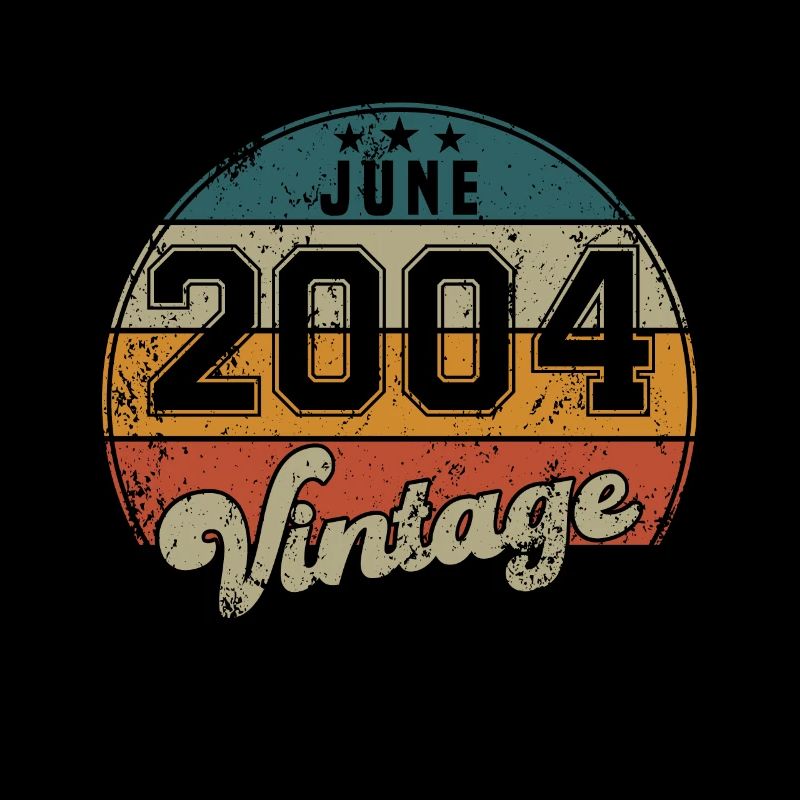 Vintage Geburtstag - Juni 2004 - Geschenkidee