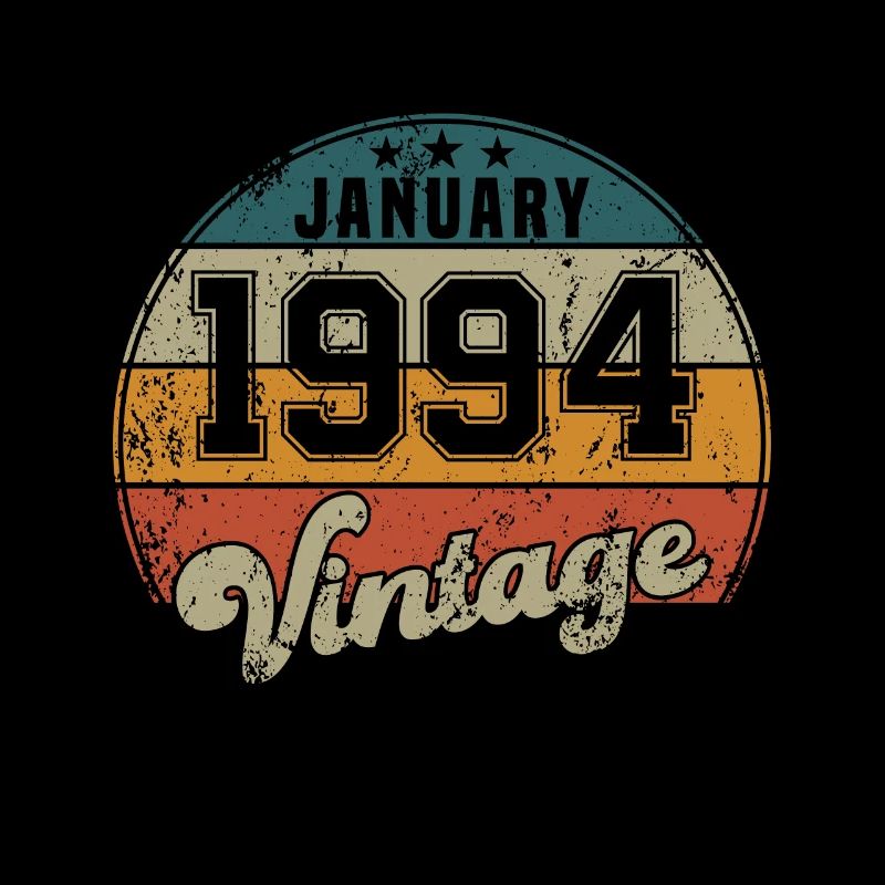 Vintage Geburtstag - Januar 1994 - Geschenkidee