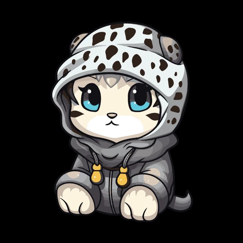 Snow leopard winter leopard comic