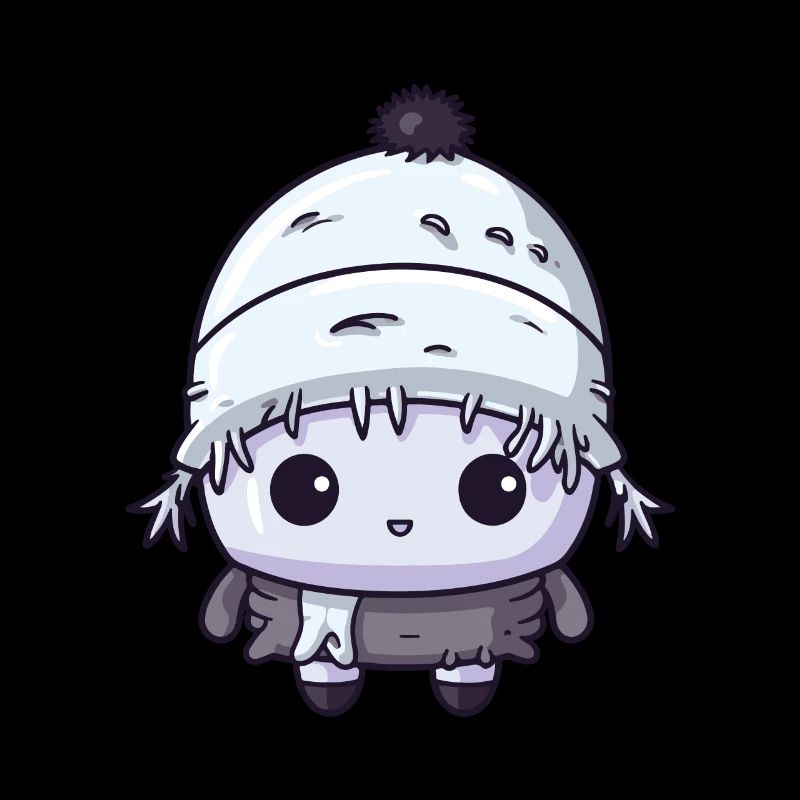 Eskimo Comic Cold Winter