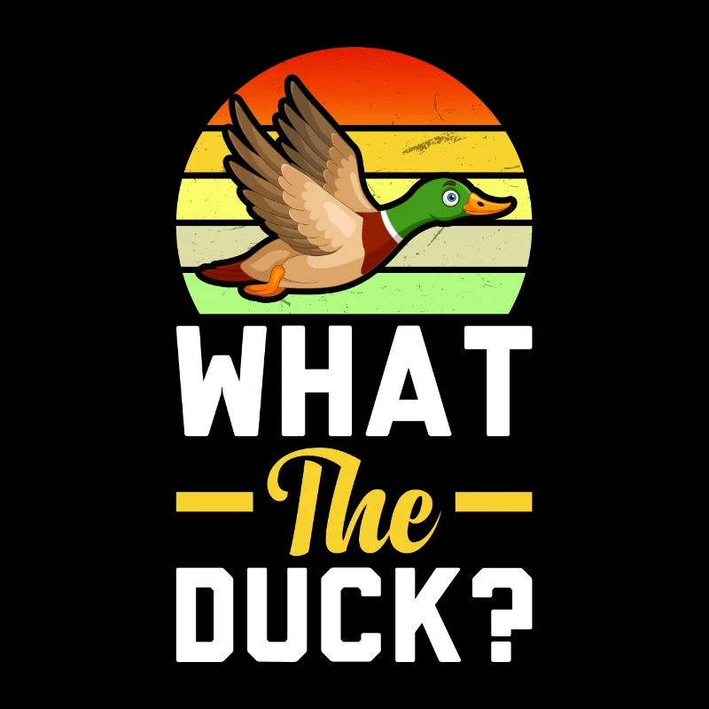What the Duck Is Going On Ducks Flying