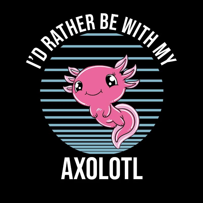Axolotl drôle Axolotl mignon