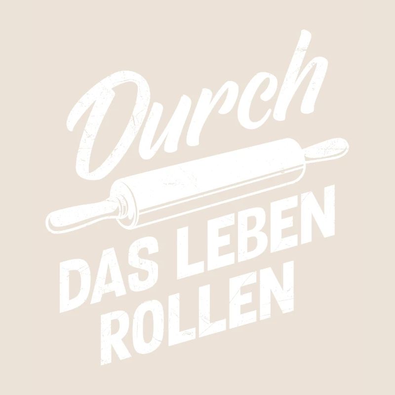 Bäcker Durch das Leben Rollen Backliebhaber