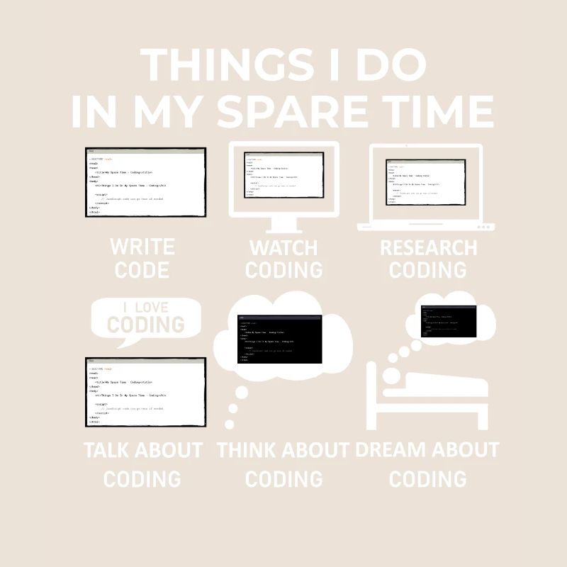 Things I Do in my Spare Time - Coding