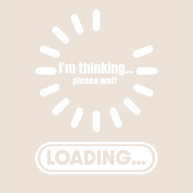 Im thinking please wait its Loading I Think