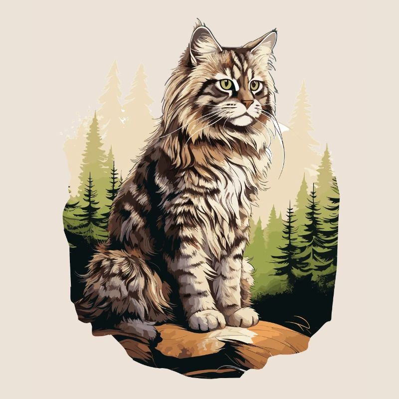 Chat des forêts norvégiennes