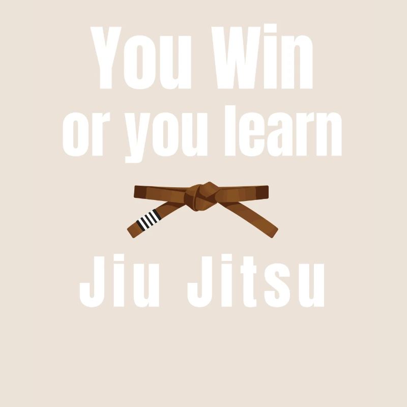Du Gewinnst Oder Du Lernst Jiujitsu, Judo,