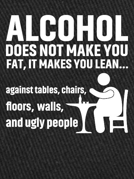 L’alcool ne fait pas grossir