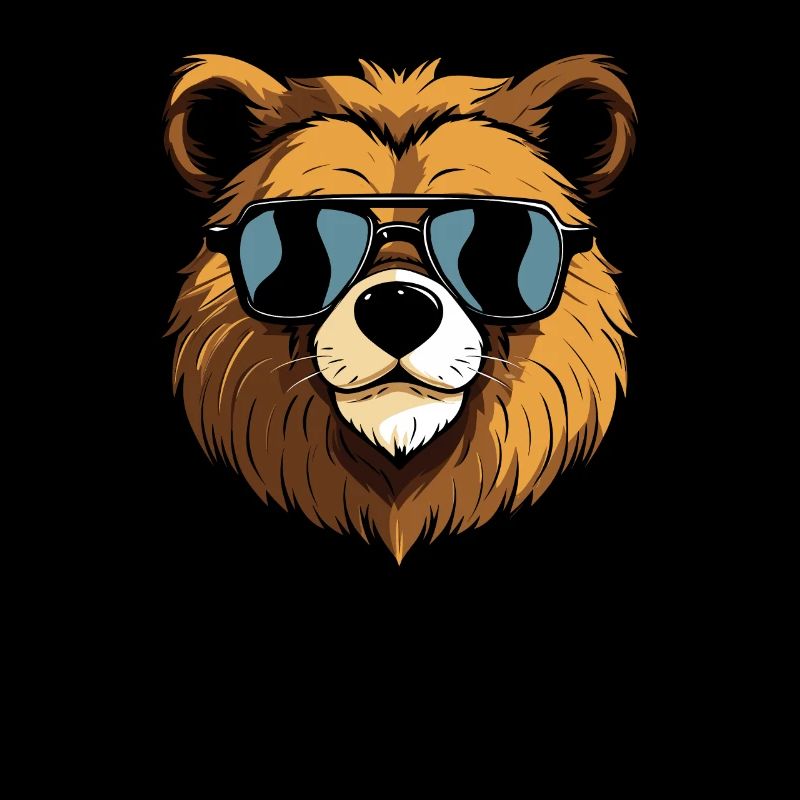 Bear Brown Bear Lunettes de soleil