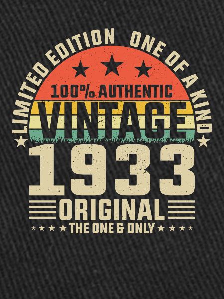 1933 - 90e cadeau d’anniversaire