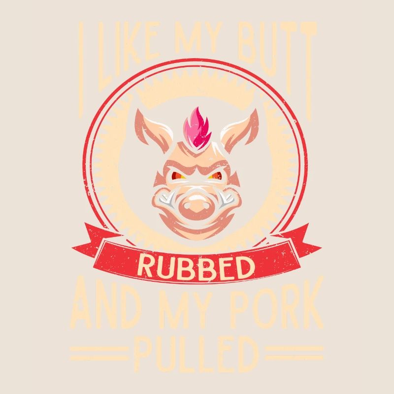 BBQ Pulled Pork Schwein Grill