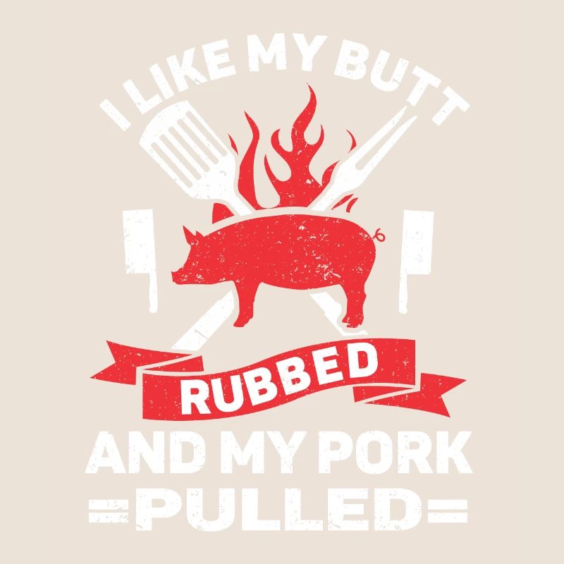 BBQ Pulled Pork Schwein Grill