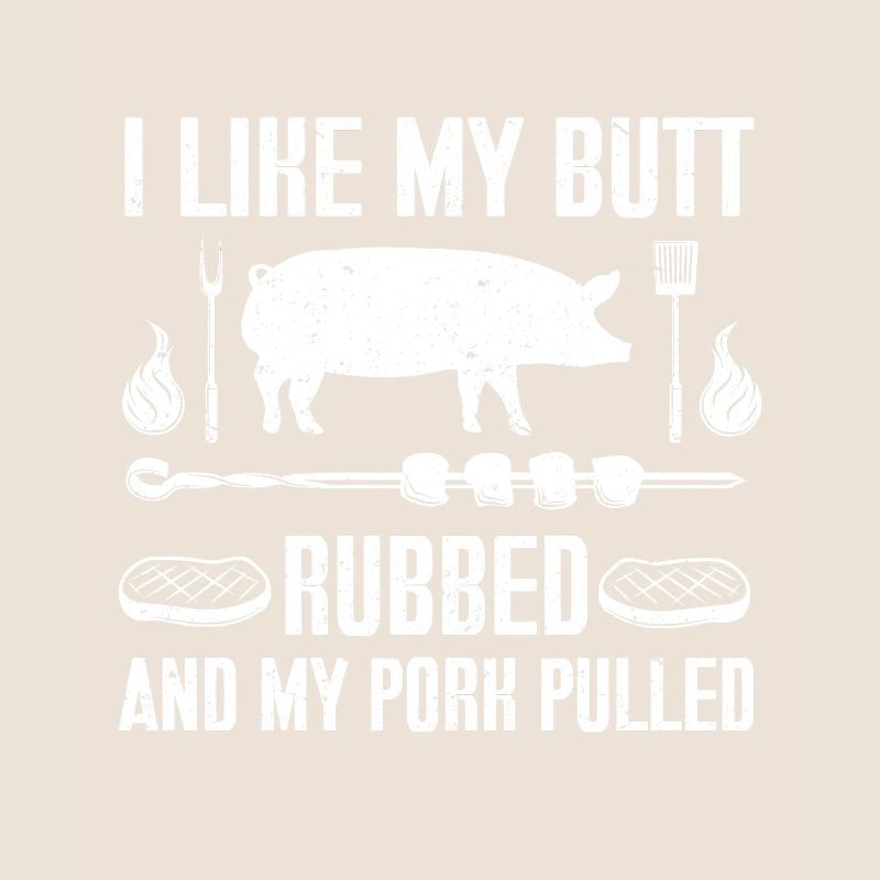 BBQ Pulled Pork Schwein Grill