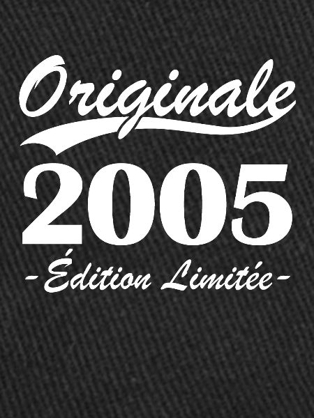 Originale 2005 édition limitée
