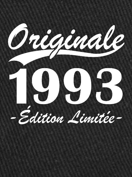 Originale 1993 édition limitée