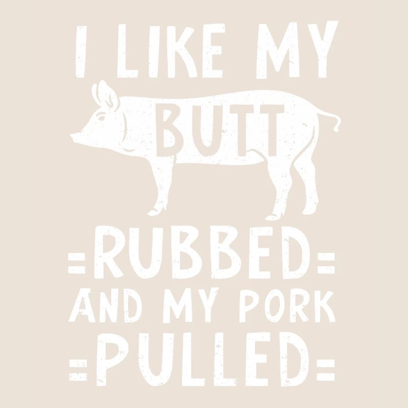 BBQ Pulled Pork Schwein Grill