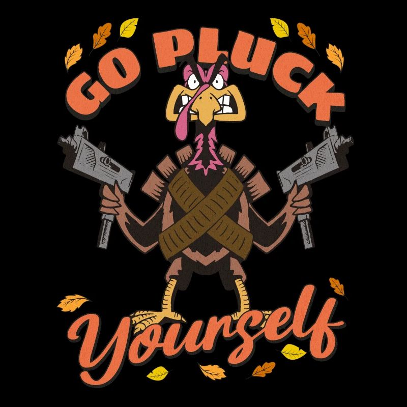 Drôle de dinde Allez vous plumer Hunter Thanksgiving