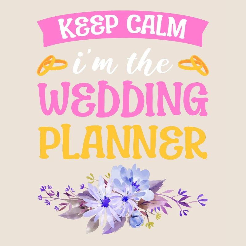 Keep Calm I'm The Wedding Planner Wedding Planner