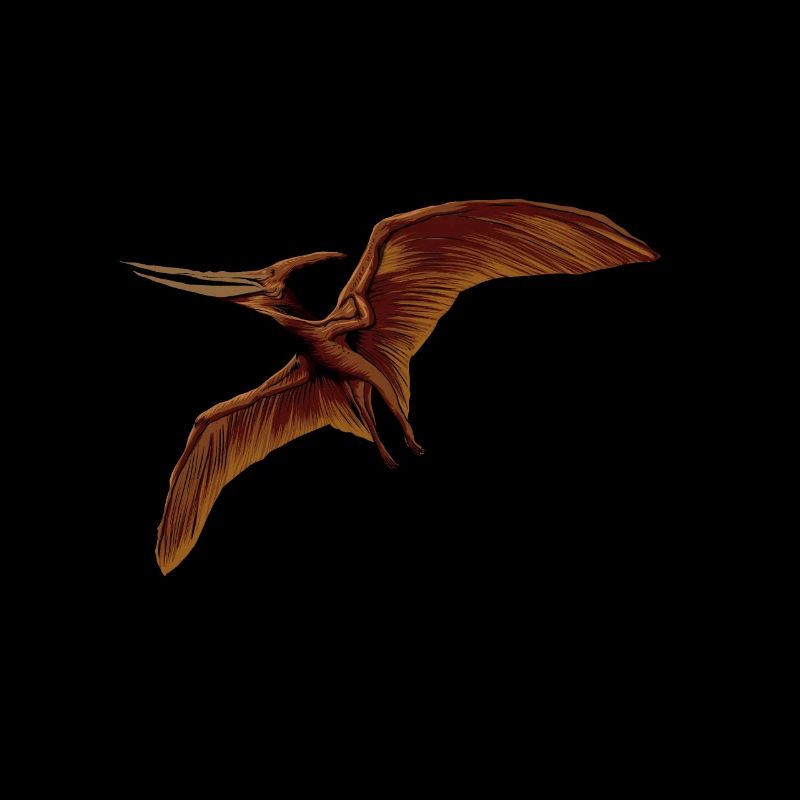 Drawing of Pteranodon