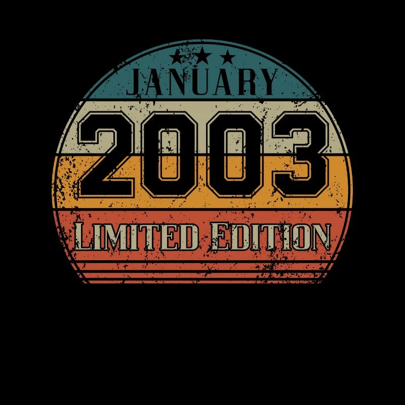 Geburtstag - Limited Edition Januar 2003