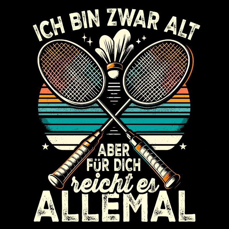 Badminton Geschenk Sprüche Lustig