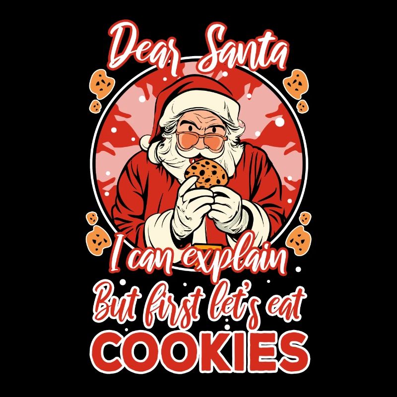 Dear santa before i explain But first lets eat a