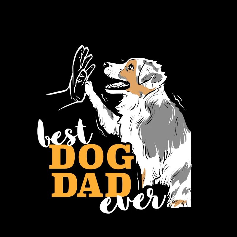 Der Beste Australian Shepherd Dog Dad Der Welt