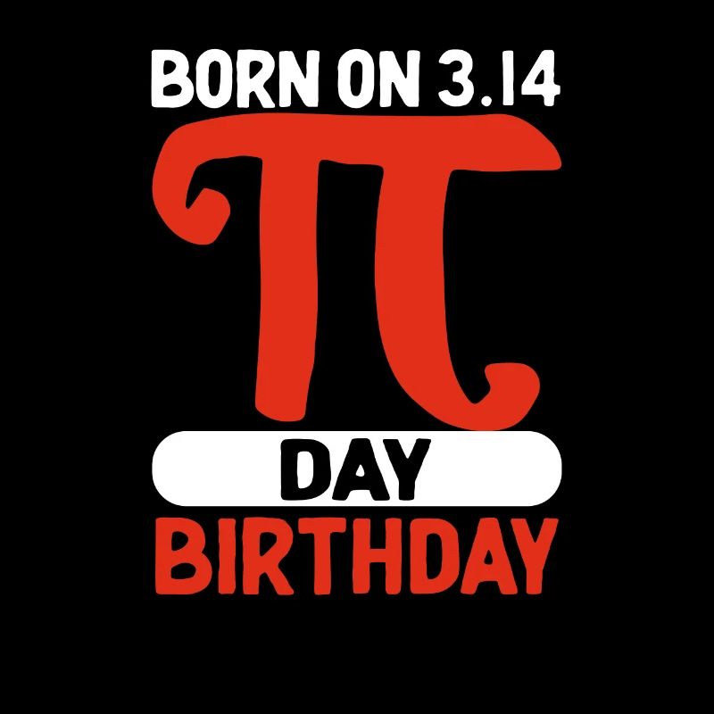 Né 3 :14 Pi Day Anniversaire 14 mars Math