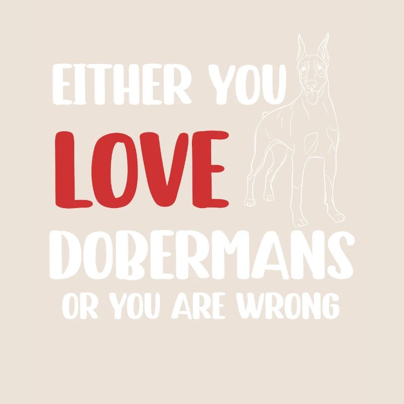 Soit vous aimez les dobermans, soit vous mentez