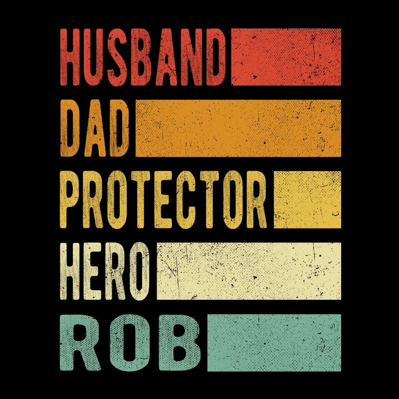 Rob Name Papa Geschenk