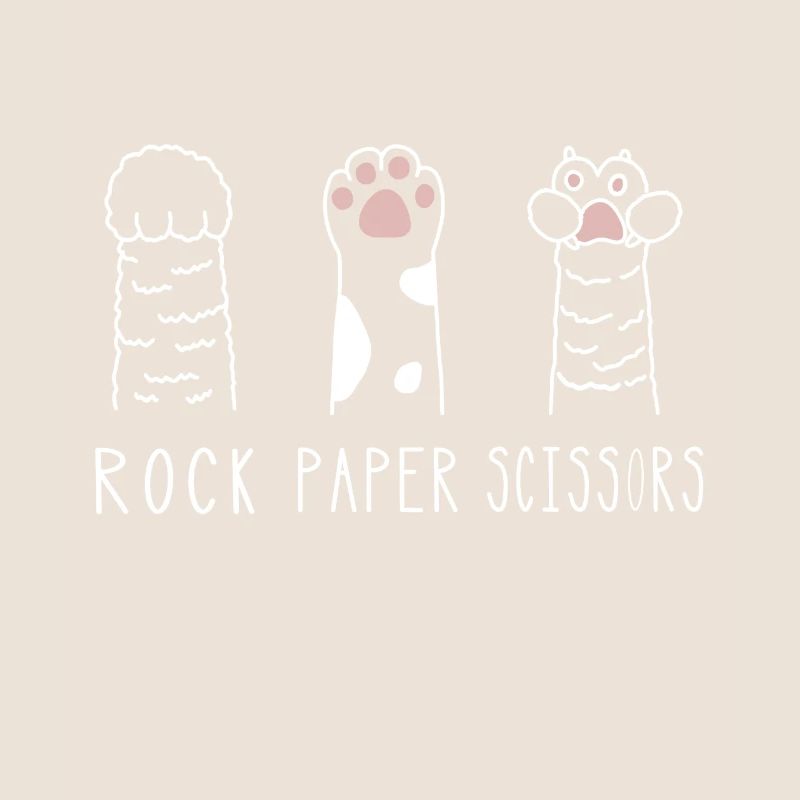 Ciseaux à papier de roche