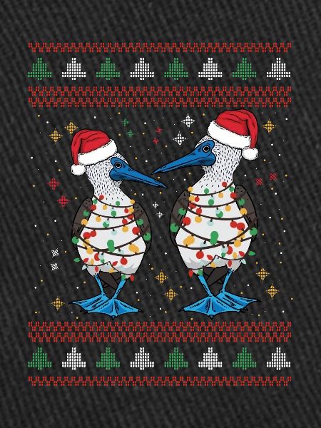 Christmas Blue-footed Seabird