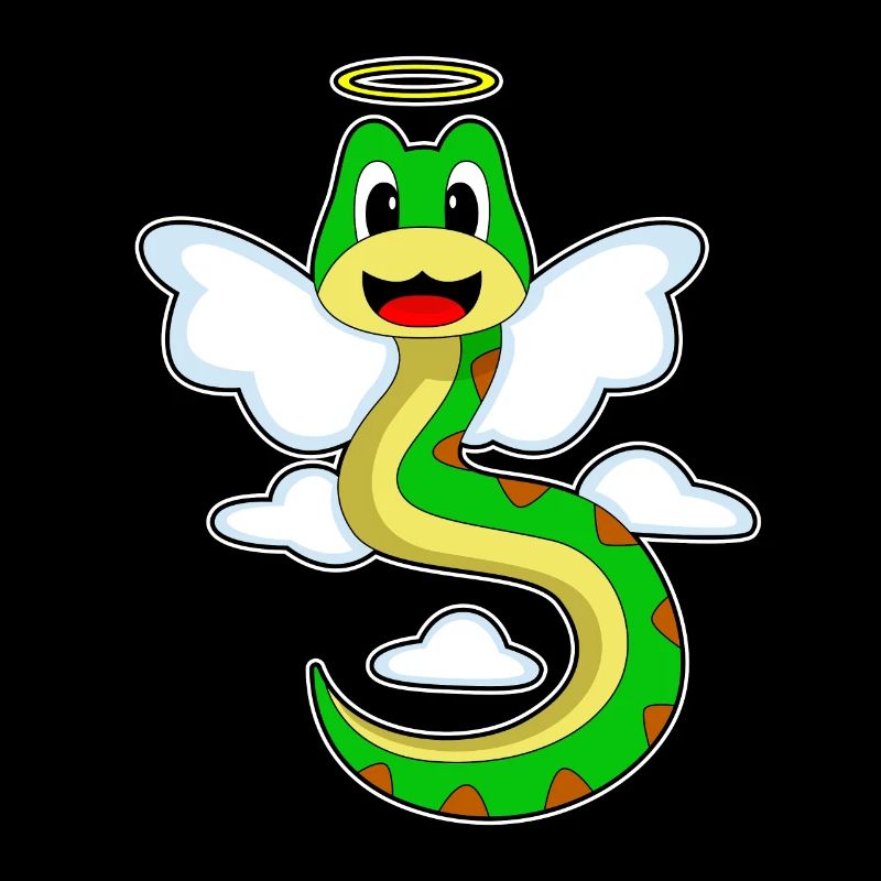 Serpent Ange Ailes d’Ange