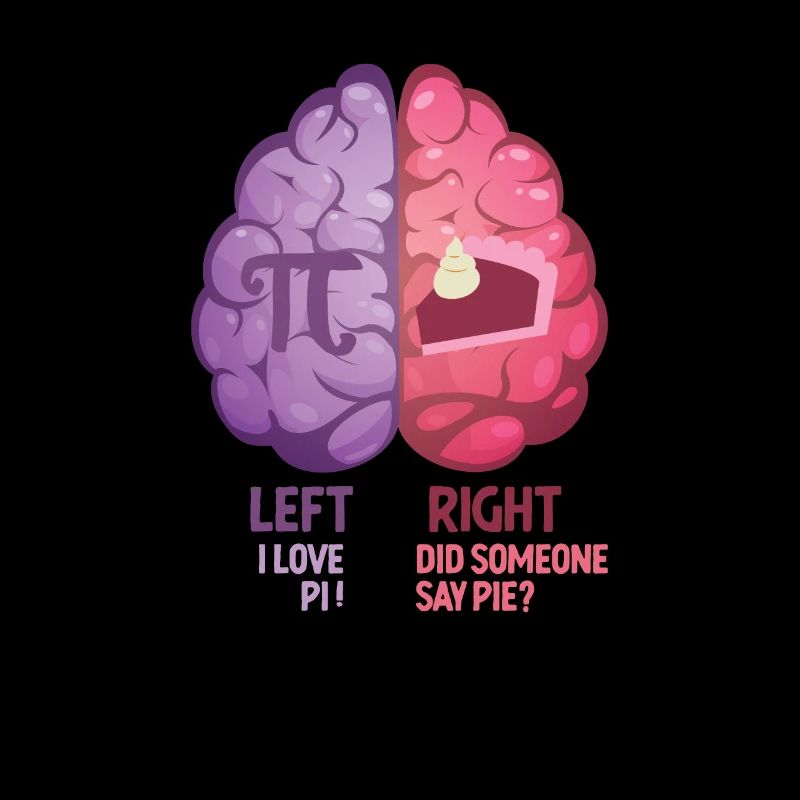 Left I love Pi Day Right Someone said Pie