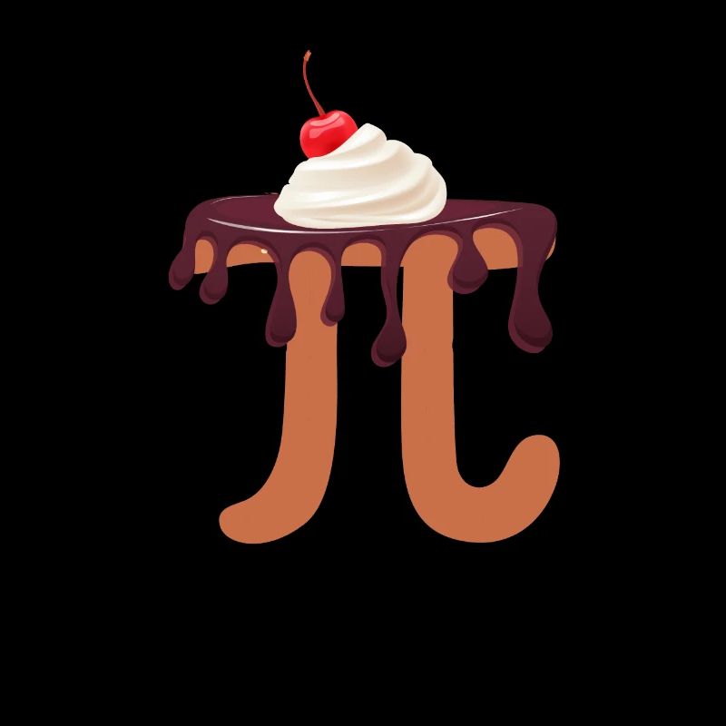 Drôle De Gâteau À La Crème Au Chocolat Professeur Pi Jour Math