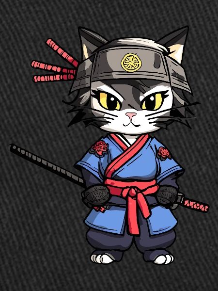 Samurai Cat #24