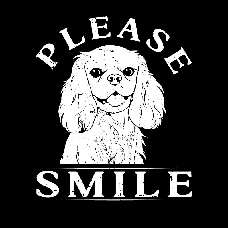 King Charles Cavalier Just Smile
