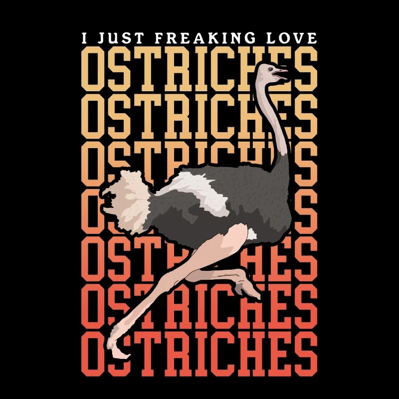 Ostrich bird | Ostrich lover ostrich gift